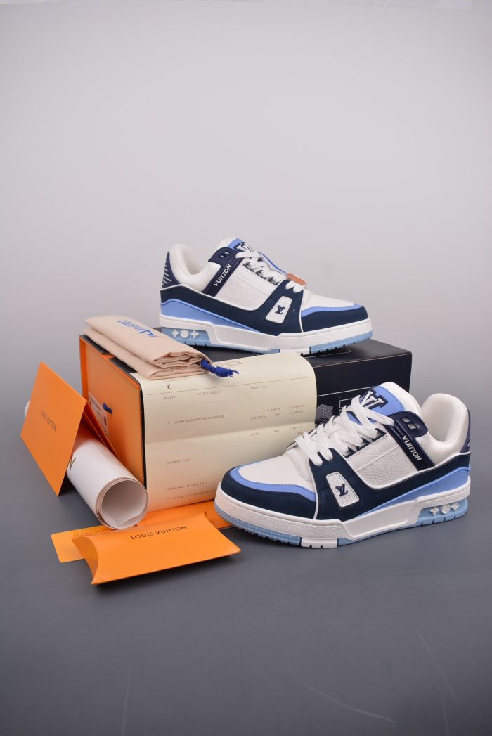 Louis Vuitton Trainer Sneakers(Perfect Replica) - Image 8