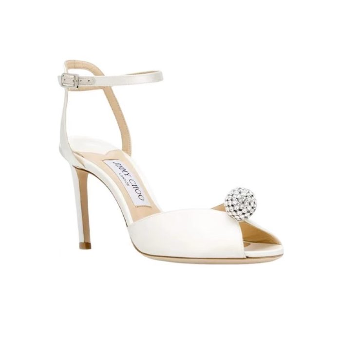 Jimmy Choo Sacora Leather Slingshot Fashion Buckle Slide Sandal (Perfect Replica) - Image 2