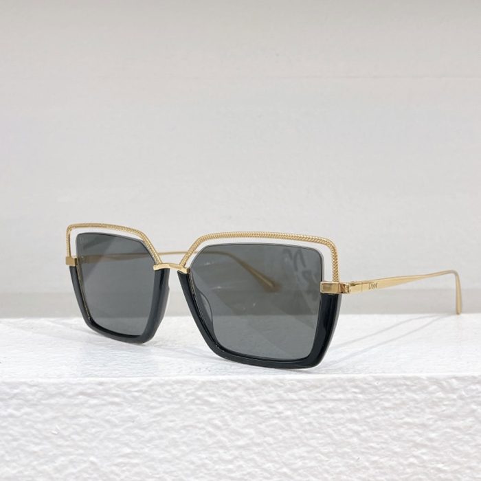 Dior Stylish Temperament Hollow Frame sunglasses Top quality (Perfect Replica) - Image 5