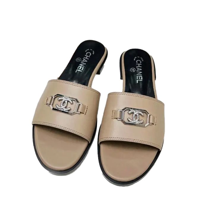 Chanel Flat Opflopsen-toed Flip-flops Slide Sandal (Perfect Replica) - Image 2