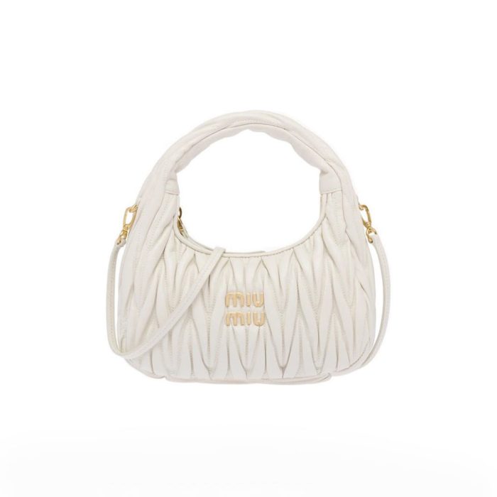 MIU MIU Wander matelass?hobo bag Mini&Small (Perfect Replica) - Image 6