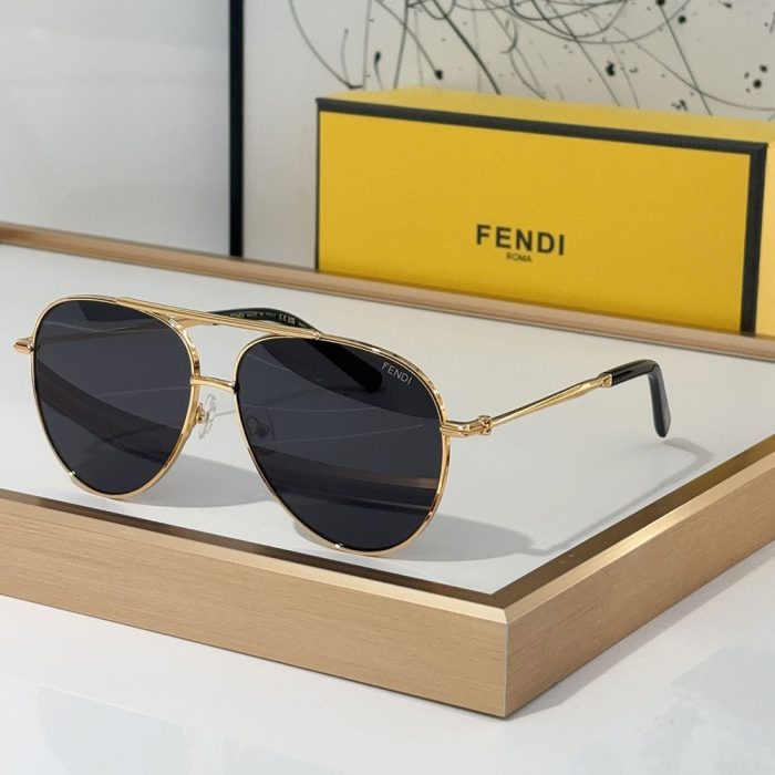 Fendi Aviator metal Sunglasses Top quality (Perfect Replica) - Image 5