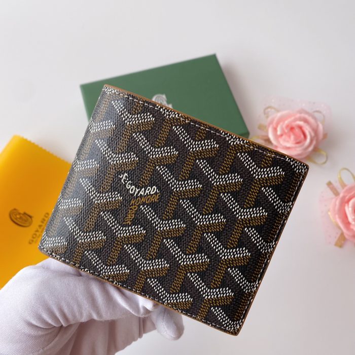 Goyard Victoire Canvas&Leather Wallet(Perfect Replica) - Image 5