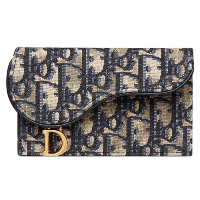 Dior Canvas Saddle Shape Wallte (Perfect Replica) - Image 2