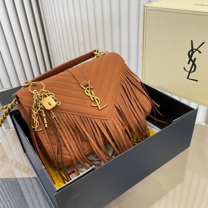 Saint Laurent YSL Monogram Tassel Hand Crossbody Bag (Perfect Replica)