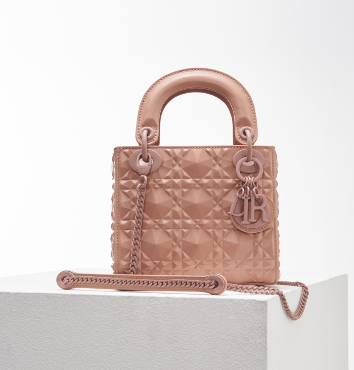 DIOR Lady Dior Diamond Vine Pattern Handbag (Perfect Replica) - Image 9