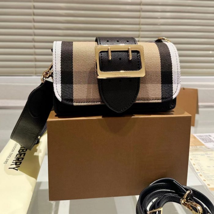 Burberry House Check Bag Small(Perfect Replica)