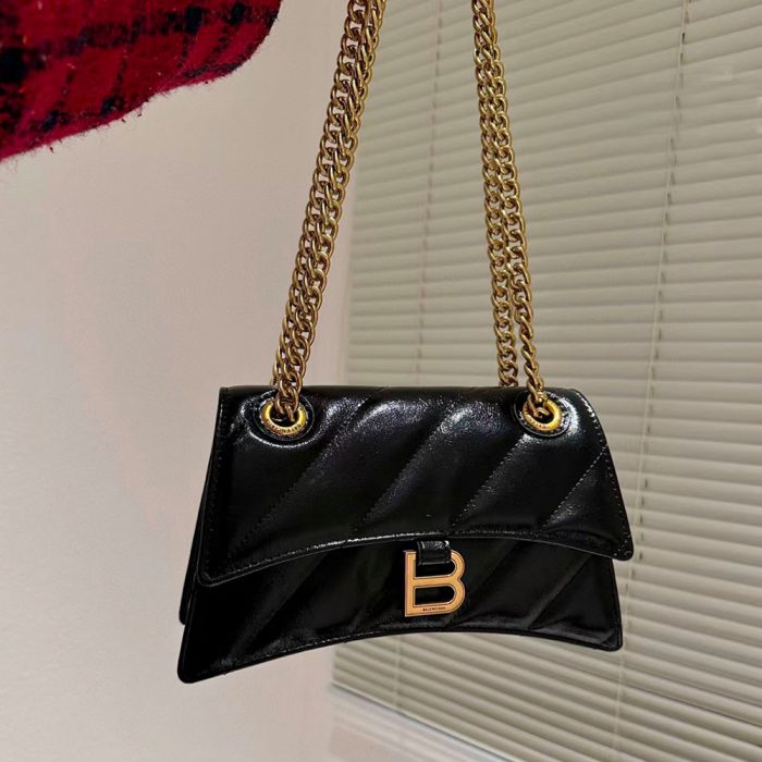 Balenciaga Crush Quilted Leather Bag