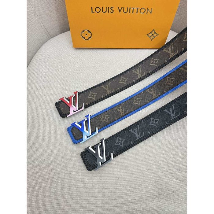 Lv Fade LOGO Calfskin Men's Belt - Image 2