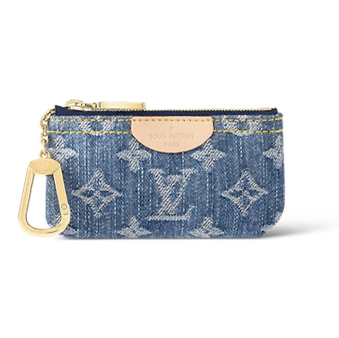 Louis Vuitton LV Denim Coin Wallet M82961 Top quality(Perfect Replica)