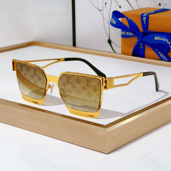 Louis Vuitton LV Hollow frame sunglasses Top quality (Perfect Replica) - Image 5