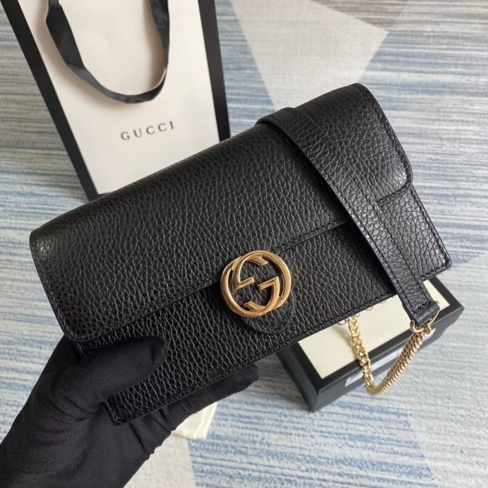 Gucci Buckle Organ Crossbody Bag(Perfect Replica)