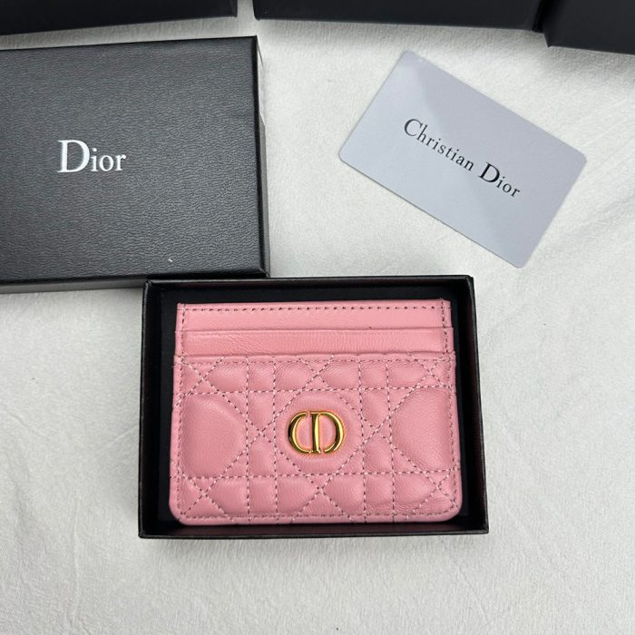 Dior Caro Freesia Card Holder (Perfect Replica) - Image 3