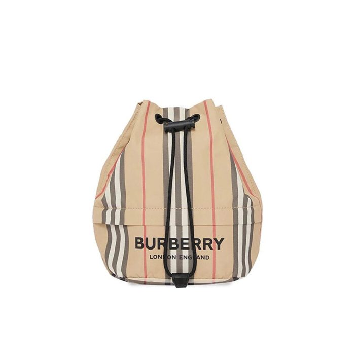 Burberry Striped Drawstring Ba(Perfect Replica) - Image 2