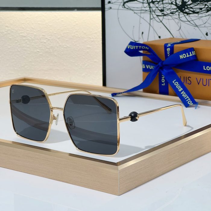 Louis Vuitton LV Elegant Fashion Personality sunglasses Top quality (Perfect Replica) - Image 7