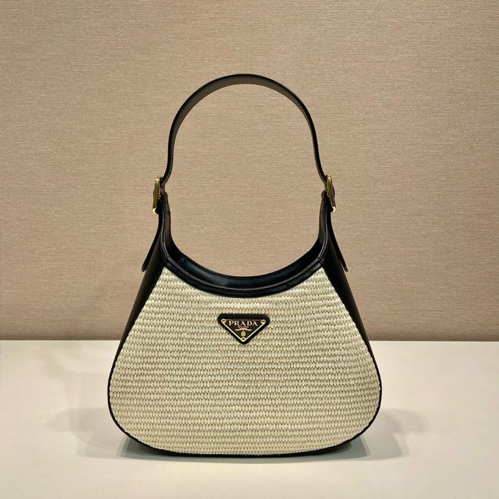 PRADA Calfskin Hobo Bag Shoulder Bag (Perfect Replica) - Image 7