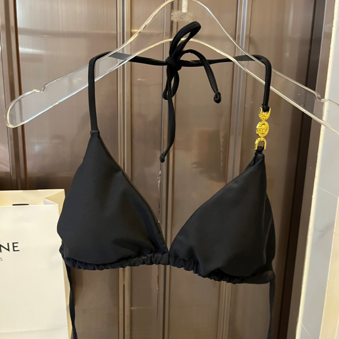 Versace Buckle Style Split Swimsuit Swimwear(Perfect Replica) - Image 3