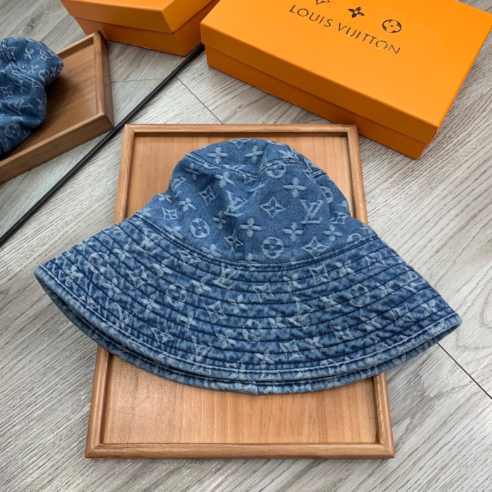 Louis Vuitton LV Cowboy Big-brimmed Fisherman Hat Sunhat (Perfect Replica) - Image 2