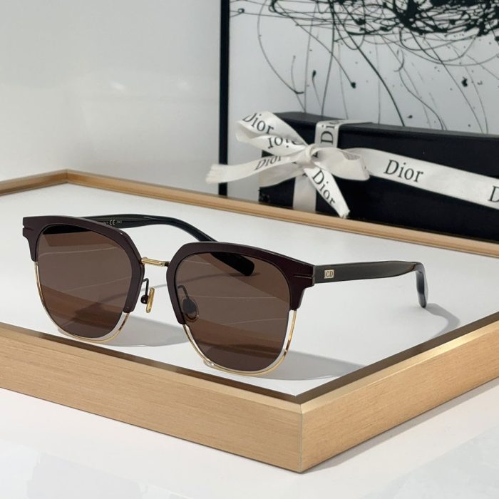 Dior Plate Frame Elegant And Beautiful sunglasses Top quality (Perfect Replica)