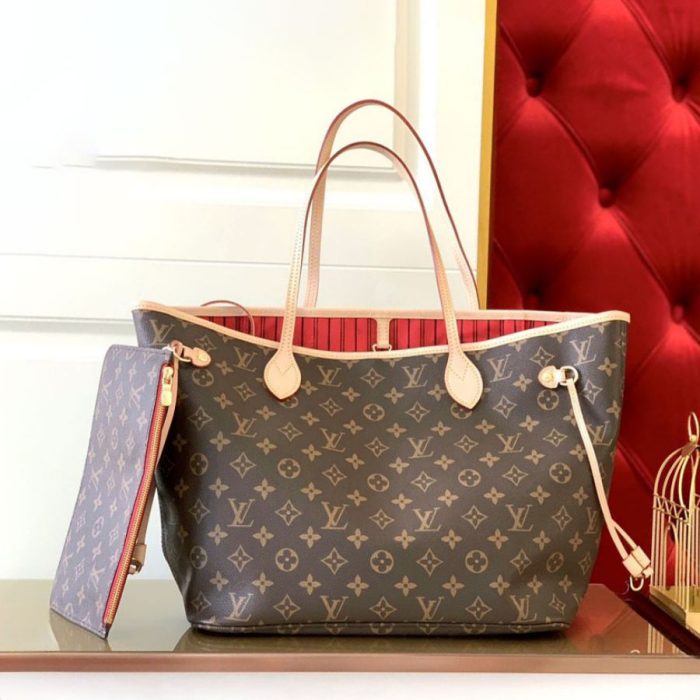 Louis Vuitton LV Neverfull Tote Bag Handbag M41177 MM&GM