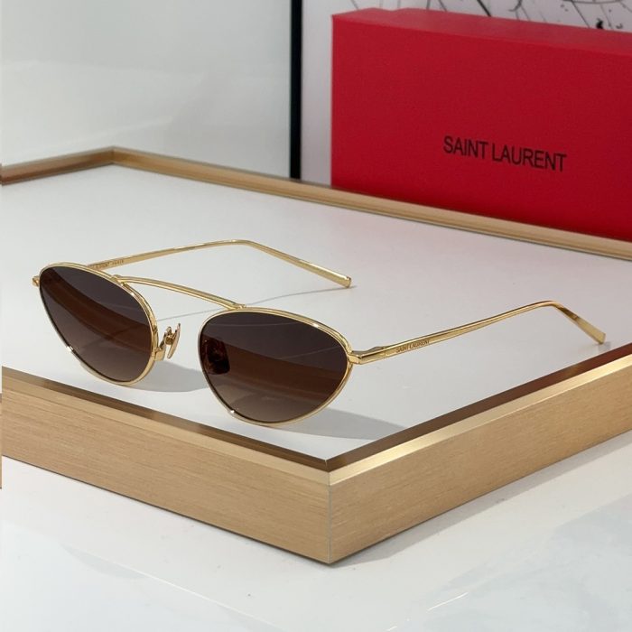 Saint Laurent YSL Metal Blackout anti-UV Sunglasses Top Quality(Perfect Replica) - Image 6