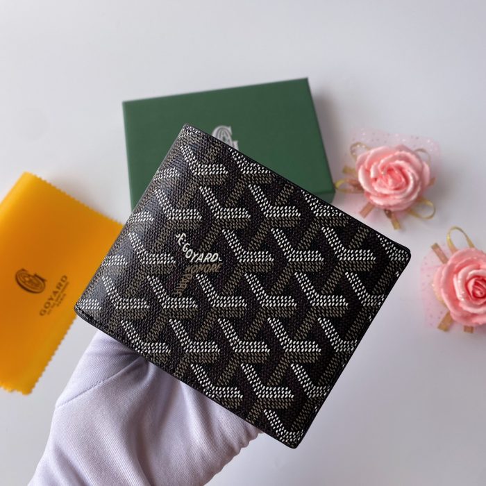 Goyard Victoire Canvas&Leather Wallet(Perfect Replica) - Image 9