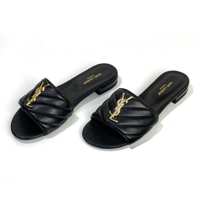 YSL Saint Laurent Gold Label Slippers (Perfect Replica) - Image 2