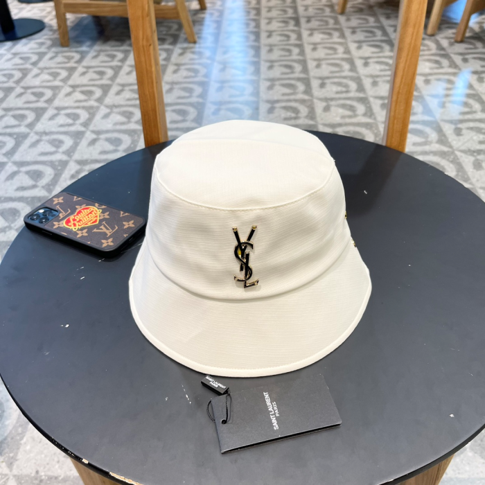 Saint Laurent YSL Collapsible Stylish Breathable Bucket Hat Sunhat (Perfect Replica) - Image 2