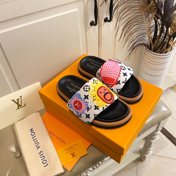 Louis Vuitton LV Pillow Yayoi Kusama Slide Sandal(Perfect Replica) - Image 8