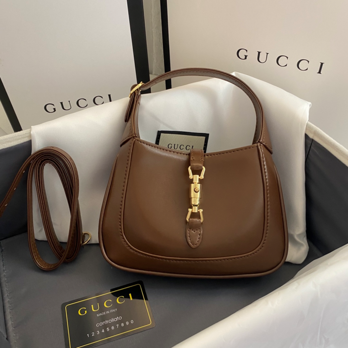 Gucci Jackie 1961 Half Moon Shoulder Bag(Perfect Replica) - Image 7