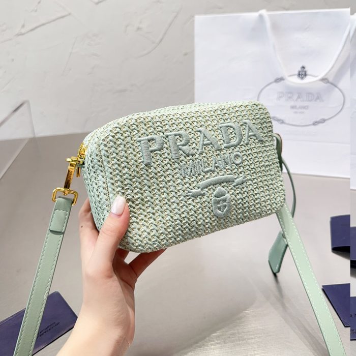 Prada Crochet Camera Bag - Image 8