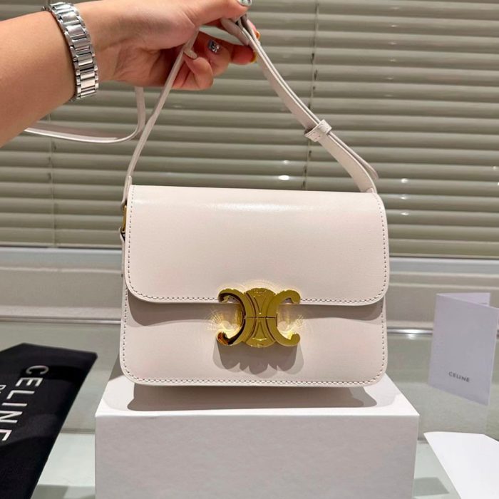 Celine Teen Triomphe Bag Small&Medium (Perfect Replica) - Image 10