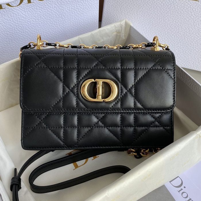 DIOR Miss Caro Leather Shoulder Bag(Perfect Replica)