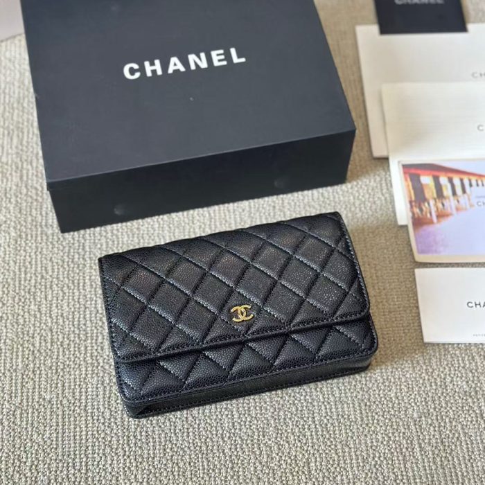 Chanel WOC Quilted Caviar (Perfect Replica)