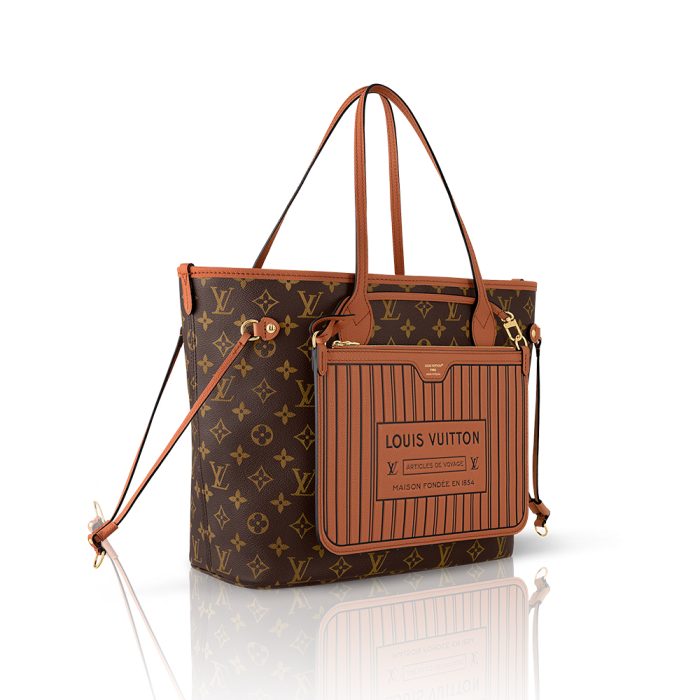 Louis Vuitton LV Neverfull Inside Out MM Bag (Perfect Replica) - Image 5