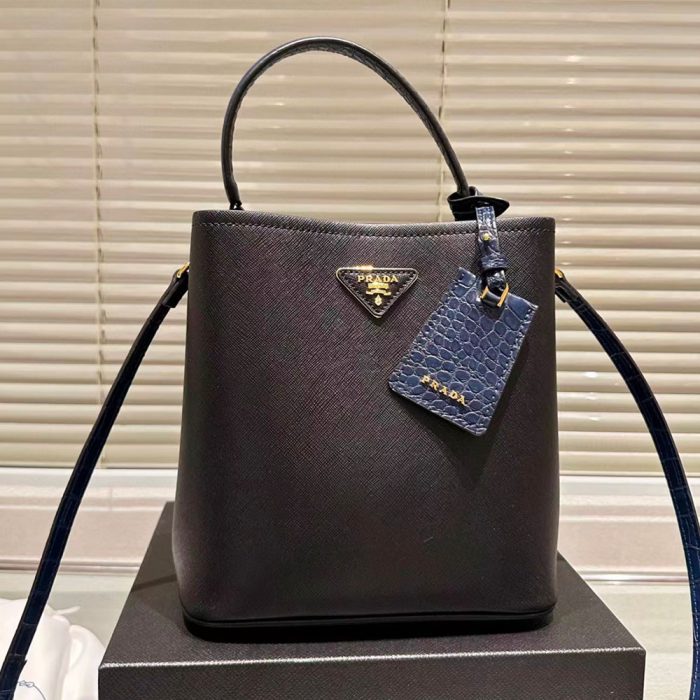 Prada Panier Handbag Saffiano(Perfect Replica) - Image 6