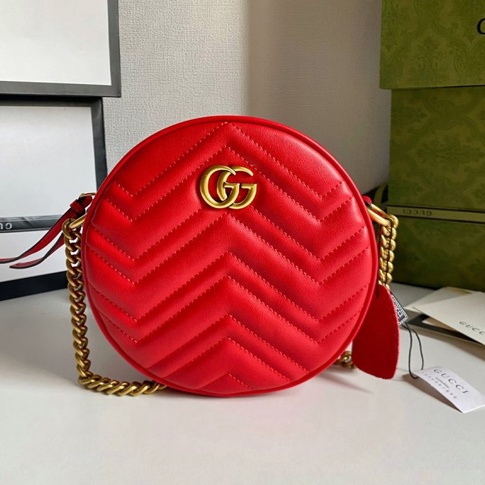 Gucci Marmont Round Shoulder Bag(Perfect Replica) - Image 4