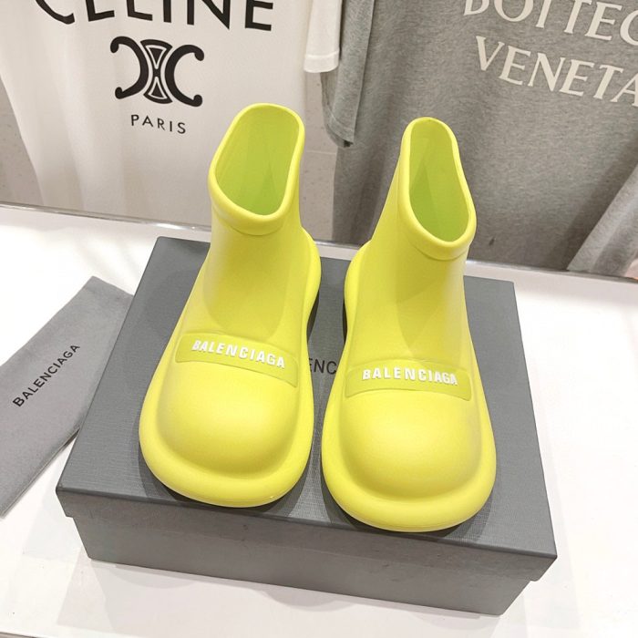 Balenciaga round Toe Rain Boots Slide Sandal(Perfect Replica) - Image 5