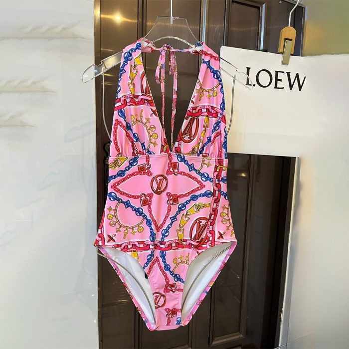 Louis Vuitton LV One-piece Swimsuit With Fasteners Swimwear?Perfect Replica - Image 3