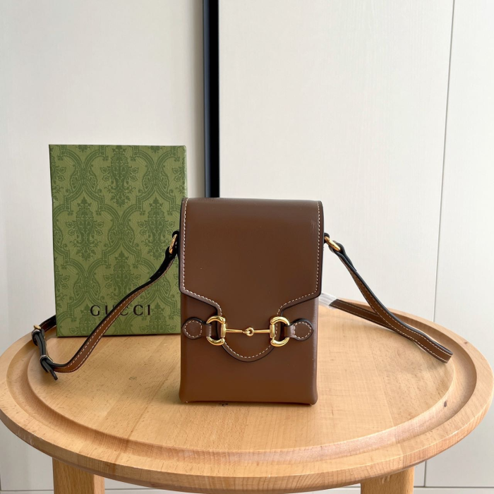 Gucci Horsebit 1955 Mini Shoulder Crossbody Bag(Perfect Replica) - Image 9