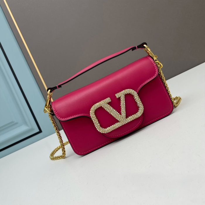 VALENTINO GARAVANI LOC?MICRO BAG WITH CHAIN AND JEWEL LOGO (Perfect Replica) - Image 9