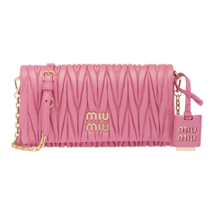 MIU MIU Matelasse Leather Shoulder Bag Crossbody Bag(Perfect Replica) - Image 2