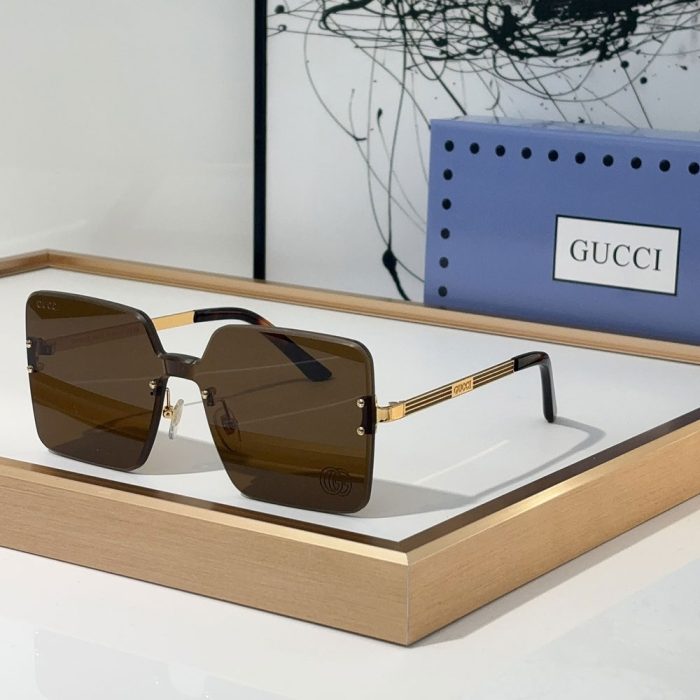 Gucci Stylish Frameless Design sunglasses Top quality (Perfect Replica) - Image 3