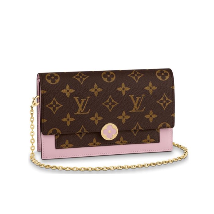 Louis Vuitton LV Flore Chain Wallet (Perfect Replica) - Image 2