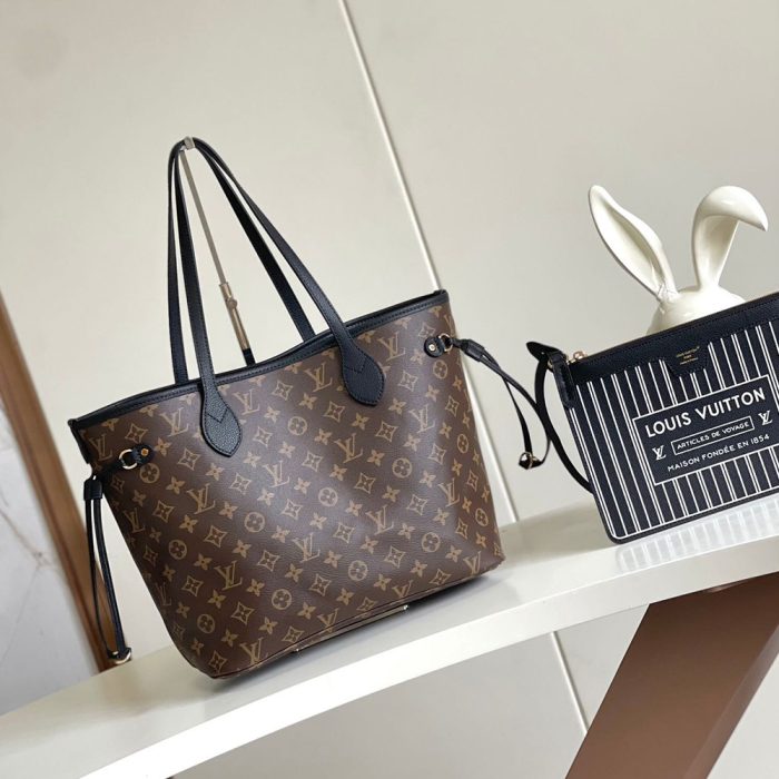 Louis Vuitton LV Neverfull Inside Out MM Bag (Perfect Replica) - Image 8