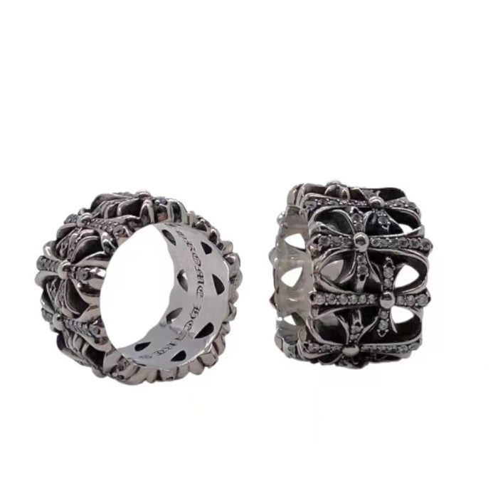 Chrome Hearts Diamond Cemetery Ring - Image 4