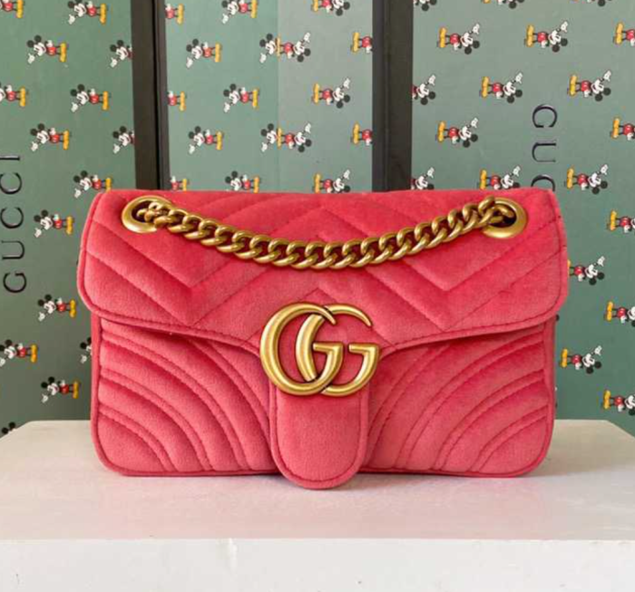 Gucci GG Marmont Velvet Mini (Perfect Replica) - Image 3