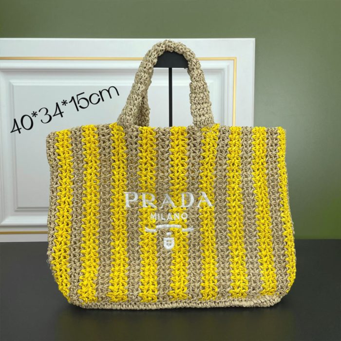 PRADA Crochet tote bag(Perfect Replica) - Image 5