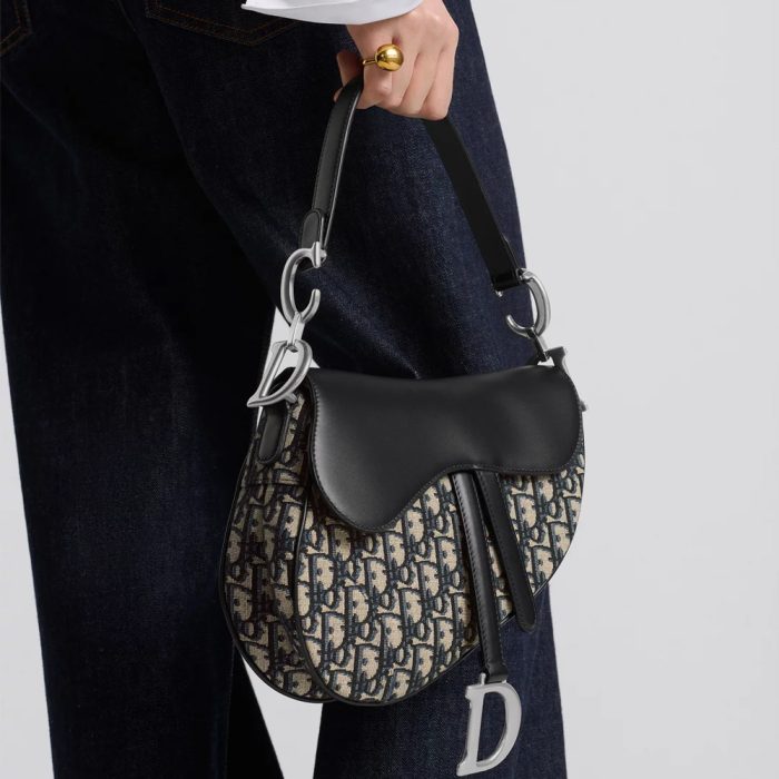 Dior Saddle Bag with Strap (Perfect Replica) - Image 3