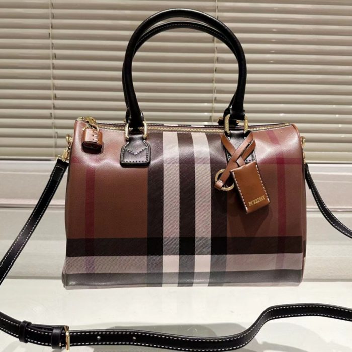 Burberry Bowling Bag Mini(Perfect Replica)